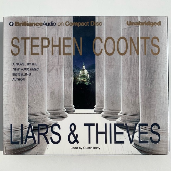 Liars & Thieves by Stephen Coonts Unabridged Audio Book Compact Disc Spy Mystery - Picture 1 of 4